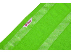 Casa Copenhagen Egyptian Cotton Exotic Hand Towel 400 Gsm (S Lime Green)- 2 Pcs
