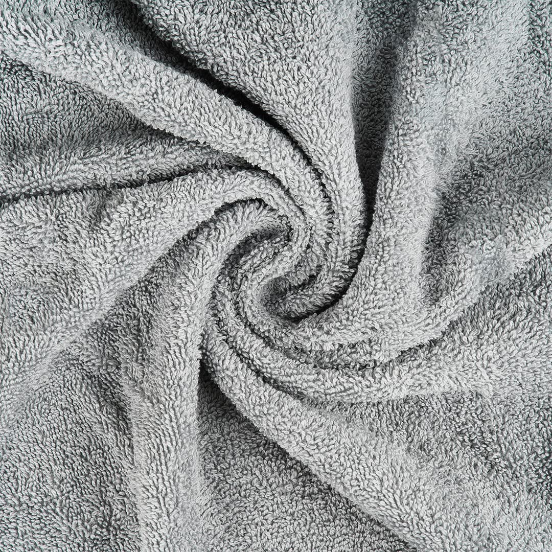Casa Copenhagen Egyptian Cotton Exotic Hand Towel 400 Gsm (S Grey Violet)- 2 Pcs