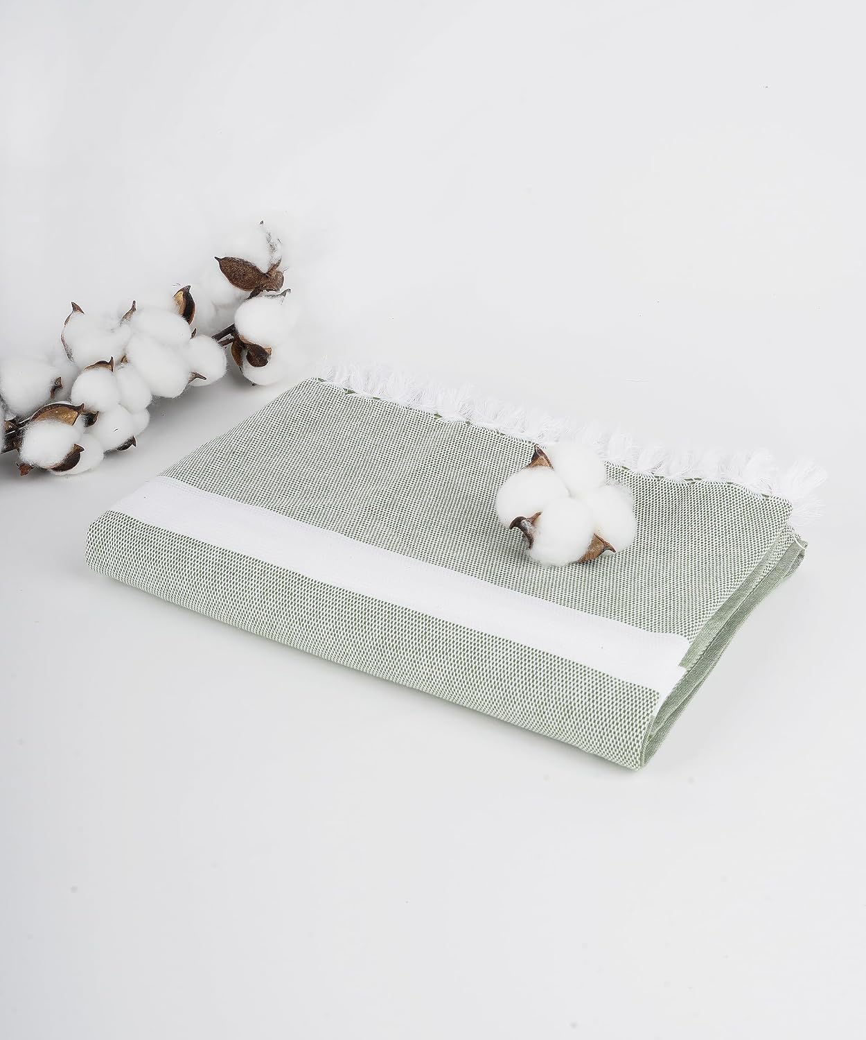 Thirsty Towel Cotton Bath Towel 400 Gsm | Super Soft Towels, Quick Dry Towels Large Size Pack Of 2 (Forest Green + Merlot Mauve)