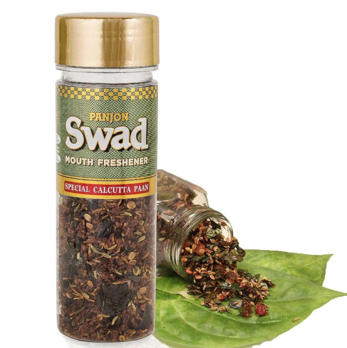 Panjon Swad Calcutta Paan 100gm, Bottles | Meetha Paan Mukhwas