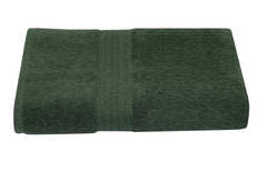 RD Trend 100% Cotton Bath Towels 1000 Gsm | Soft & Absorbent Bath Towel For Men, Women Urban Comfort (Green & Wine) - 2 Pcs