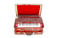 Musical Instrument Harmonium - 9 Scale Changer, 37 Italian Keys, 3 Set Of Reeds (Male, Male & Female), 3 3/4 Octave, Seven Folded Below | Handmade Instrument