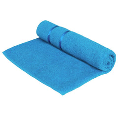 Story@Home 100% Cotton Large Size Bath Towels 1350 Gsm | Perfect For Everyday Use (Blue) - Pack Of 3