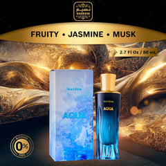 Naseem Aqua Perfume Extrait De Parfum 80ml 2.7 Fl.oz. Unisex Fragrance | Long Lasting