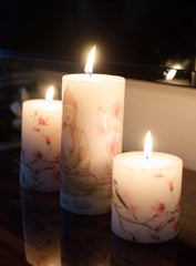 BUDDHA PILLAR CANDLE SET OF 3 | PERFECT CANDLES FOR FESTIVALS & GIFT SET