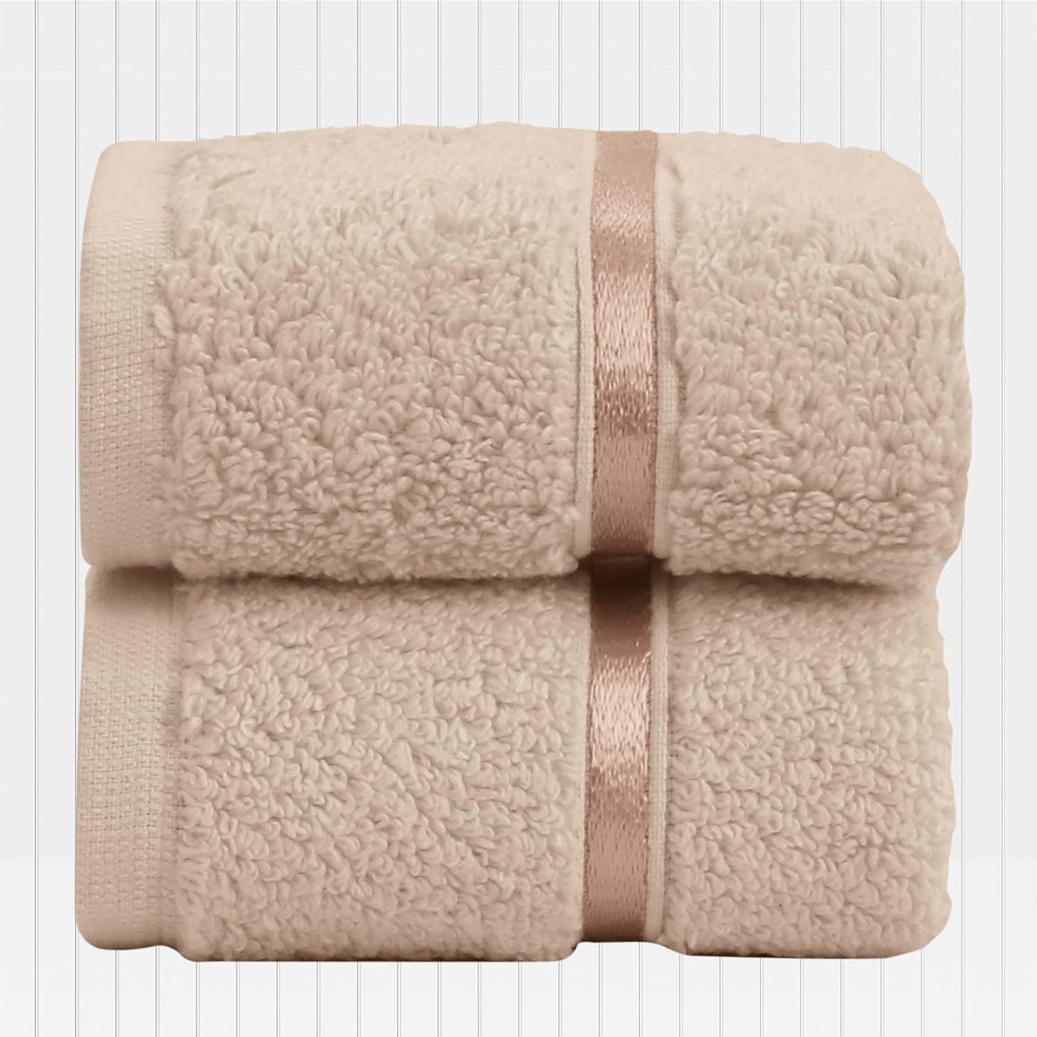 Spread Spain Roman 100% Cotton Bath Towel 600gsm | Super Absorption Quick Dry Large & Small Towel Set - Mouse (Set Of 4)