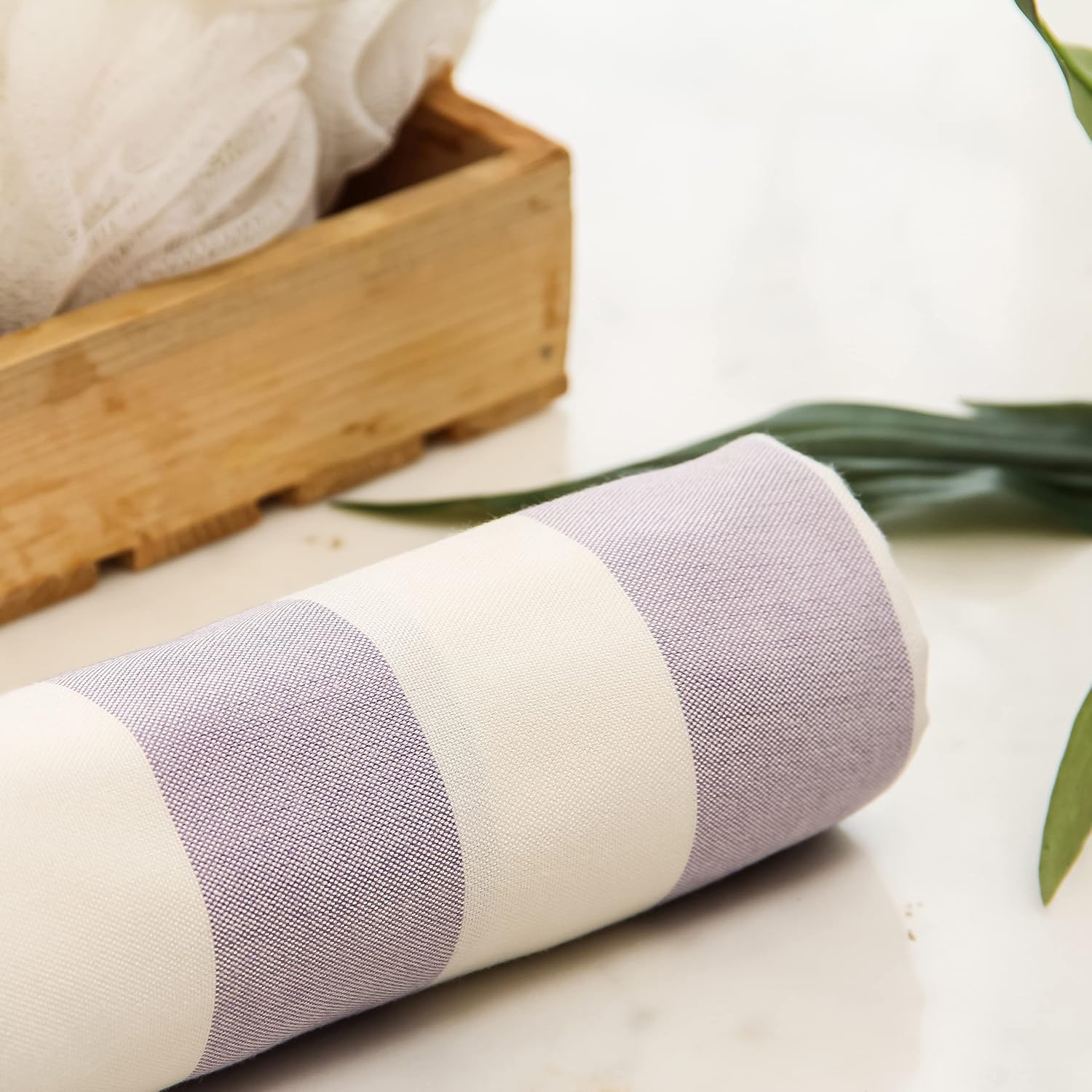 Velve 100% Bamboo Bath Towel 270 Gsm | 2x Softer & Absorbent Than Cotton Towels | Skin Friendly With Non-Toxic Colors (Lavender)