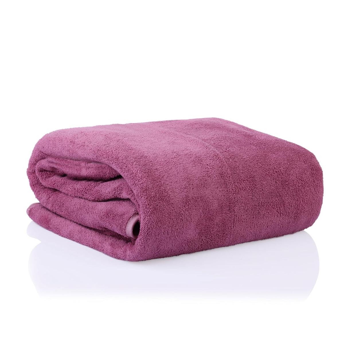 Sellsworld Microfiber Bath Towels | Extra Soft Plush & Quick Dry High Absorbency With Large Size Towels For Bathing (Wine)