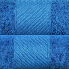 Himeya Bamboo Bath Towel 1000 Gsm | Ultra Absorbent 3x Softer Than Cotton Towels (Nautical Blue) - Pack Of 2