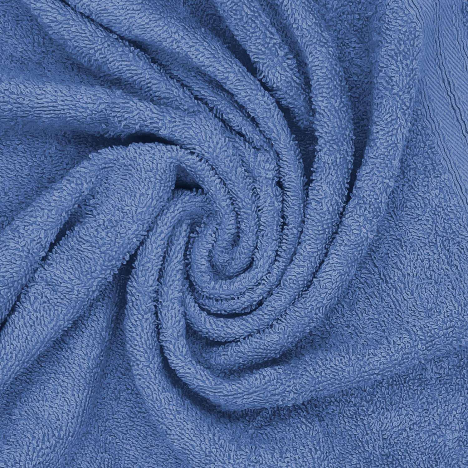 Sassoon Anatolia 12 Piece Cotton Face Towel 500 Gsm (Heaven & Rust)