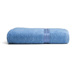 Comforic 100% Cotton Bath Towels 500 Gsm | Large Size Bath Towel For Men & Women Quick Dry, Super Soft & Absorbent Gym Towel, Travel Towel (Kashmir Blue)