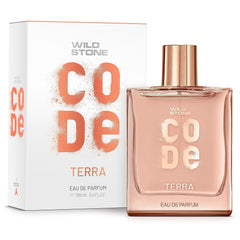 Wild Stone Code Terra Eau De Parfum For Men 100ml 3.4 Fl.oz.| Long Lasting Partywear Fragrance