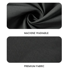 Queen Size Solid Plain Bedsheet Set Includes 2 Pillow Covers - 90 X 95 Inches, Black | Exceptional Softness & Breathability | Premium Microfiber Material
