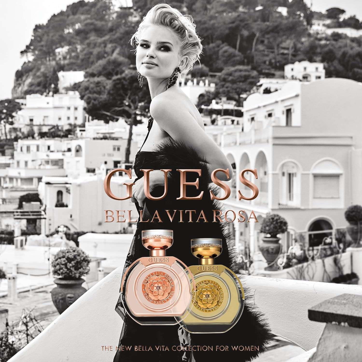 Guess Bella Vita Rosa Eau De Toilette 100ml 3.4 Fl.oz. | Perfect Gift For Wife