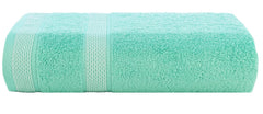 Casa Copenhagen Egyptian Cotton Waffle Large Size Bath Towel 500 Gsm (Aque Blue)
