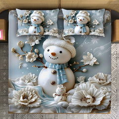 Printed Flat Double Bedsheet With 2 Pillow Cover | 110 X 110 Inches, Multicolor | Heavy Digital Glace Cotton Super King Size Bedsheet