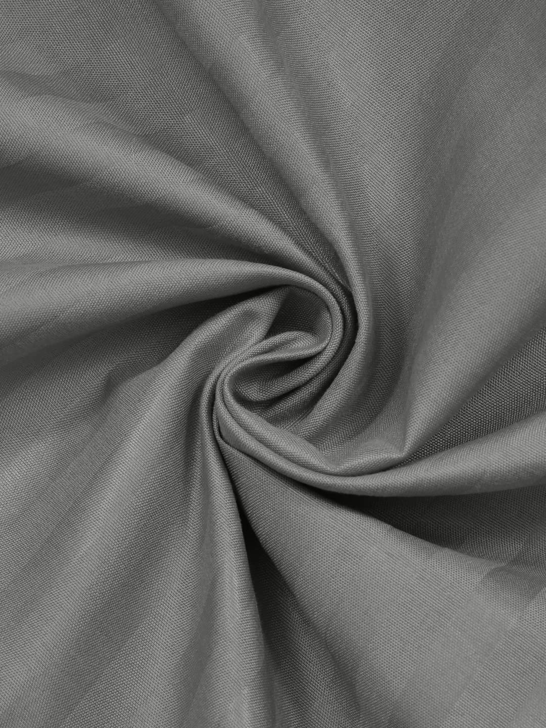 King Size Fitted Bedsheet With 2 Pillow Cover - 72 X 78 Inches, Grey | Super Soft Premium Brushed Glace Cotton Bedsheet, Breathable & Wrinkle Free