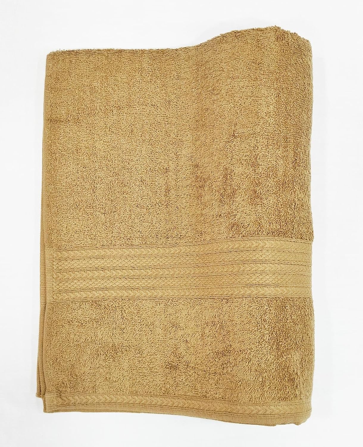 Bombay Dyeing Tulip Premium Cotton Large Size Bath Towel 500 Gsm (Apricot)