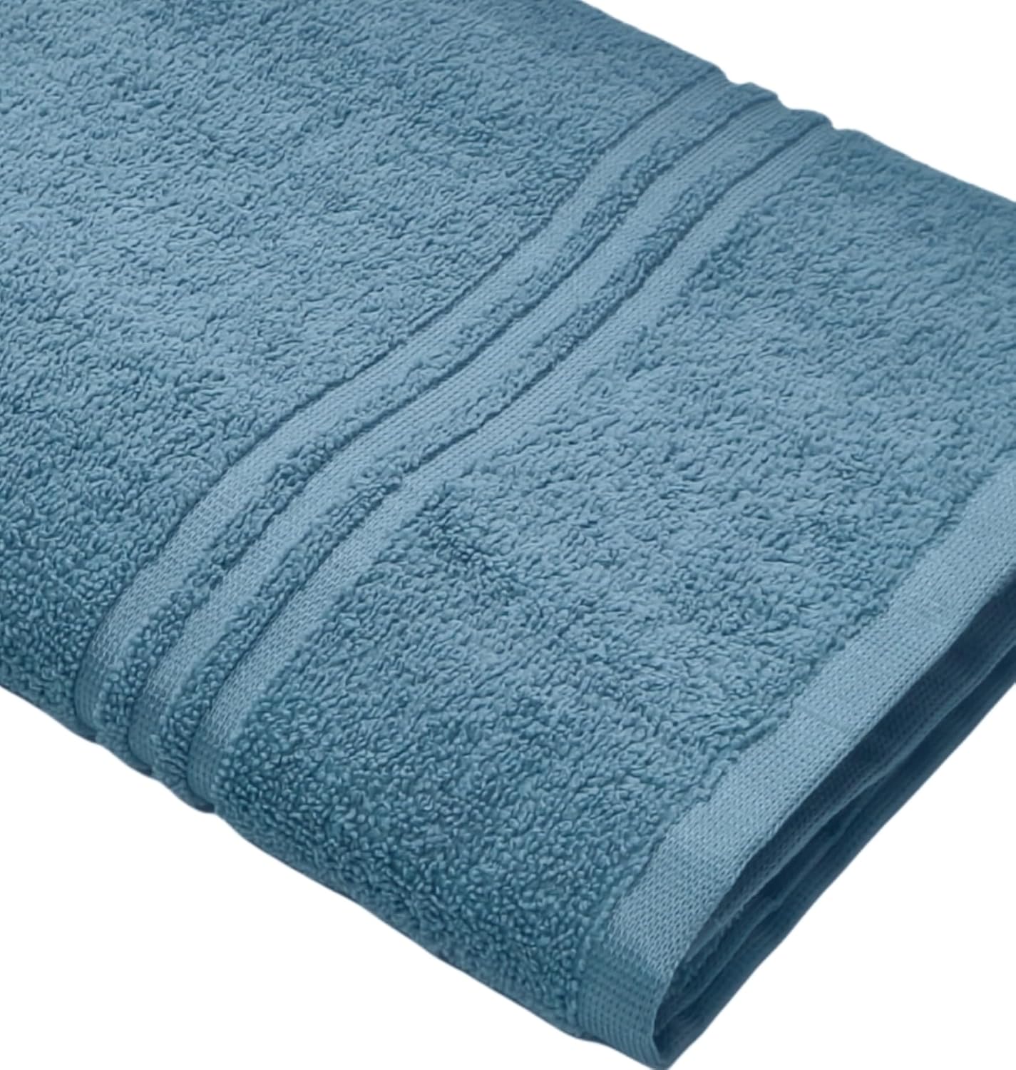 Cotton Bolls Textiles Soft Fabric Bath Towels 500 Gsm | Large Size Soft & Absorbent Bath Towel For Men & Women In Daily Use Towel (Grey)