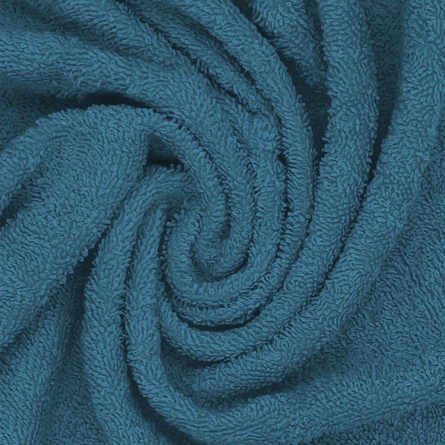 Sassoon Anatolia 100% Cotton Xl Bath Towel 1000 Gsm | Extra Soft, Quick Drying & Super Absorbent Bath Towel (Teal & Cocoa) - 2 Piece
