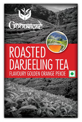 Goodricke Roasted Darjeeling Tea Pack Of 5 X 250gm, 8.8 Ounce Each - Flavoury Golden Orange Pekoe | Premium Black Loose Leaves Tea With Rich Taste & Flavor - 100% Pure & Original Long Leaf Chai