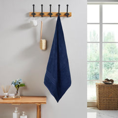 Mytrident Cotton Bath Towel 525 Gsm | For Men & Women Classic Towel 100% Cotton Bath Towel (Medieval Blue)