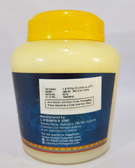 Pure Desi Ghee By Cn Bumiya | High In Nutritious & Healthy Pure Desi Ghee Perfect For Weight Loss | (1 Litre) 33.8 Ounce | Jar Pack