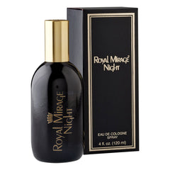 Royal Mirage Night Eau De Cologne Spray 120ml 4.0 Fl.oz. Unisex Fragrance | Long Lasting