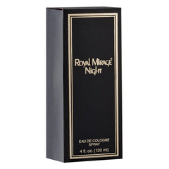 Royal Mirage Night Eau De Cologne Spray 120ml 4.0 Fl.oz. Unisex Fragrance | Long Lasting