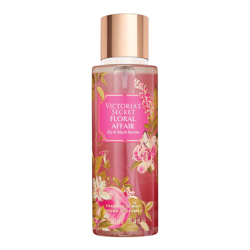 VICTORIA'S SECRET FLORAL AFFAIR FRAGRANCE MIST 250ML 8.4 FL.OZ. - LILY & BLUSH BERRIES