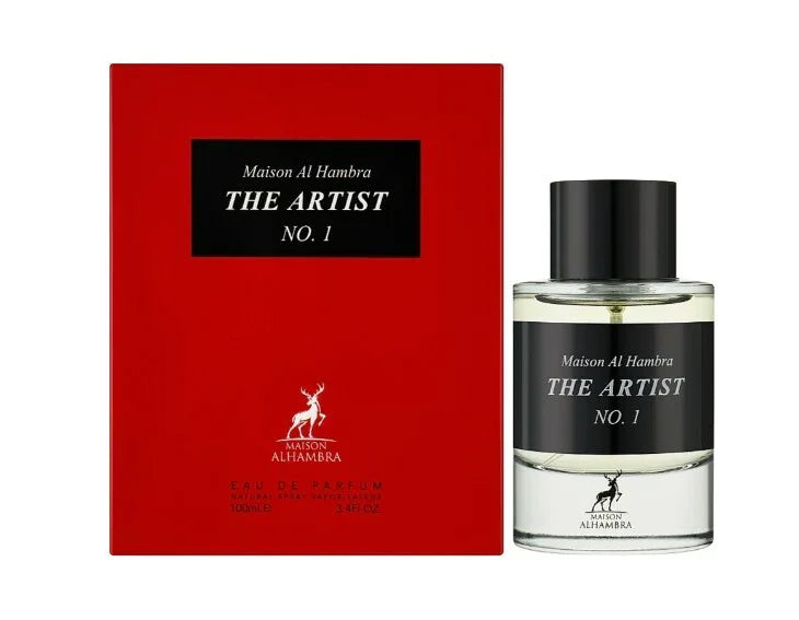 THE ARTIST NO. 1 BY MAISON ALHAMBRA EAU DE PARFUM 100ML 3.4 FL.OZ. UNISEX FRAGRANCE