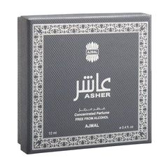 Ajmal Asher Concentrated Perfume 12ml 0.4 Fl.oz. | Free From Alcohol | For Women And Men