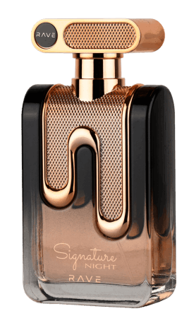 Rave Signature Night Eau De Parfum 100ml 3.4 Fl.oz. Men Luxury Fragrance | Long Lasting
