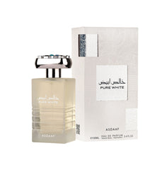 Asdaaf Pure White Eau De Parfum 100ml 3.4 Fl.oz. Unisex Fragrance | Long Lasting | Party Wear