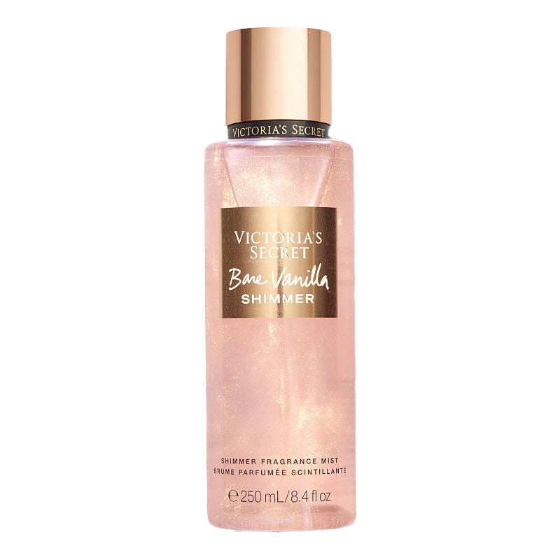 VICTORIA'S SECRET BARE VANILLA SHIMMER FRAGRANCE MIST 250ML 8.4 FL.OZ.