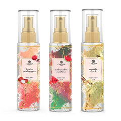 CARLTON LONDON PERFUME COMBO LYCHEE, VANILLA AND WATERMELON BODY MIST 150ML 5.0 FL.OZ. EACH SET OF 3