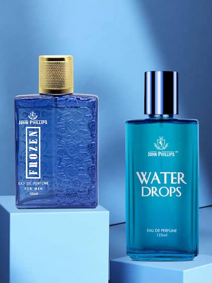 John Phillips Water Drops 125ml 4.2 Fl.oz. & Frozen Eau De Perfumes 100ml 3.4 Fl.oz. For Men | Pack Of 2