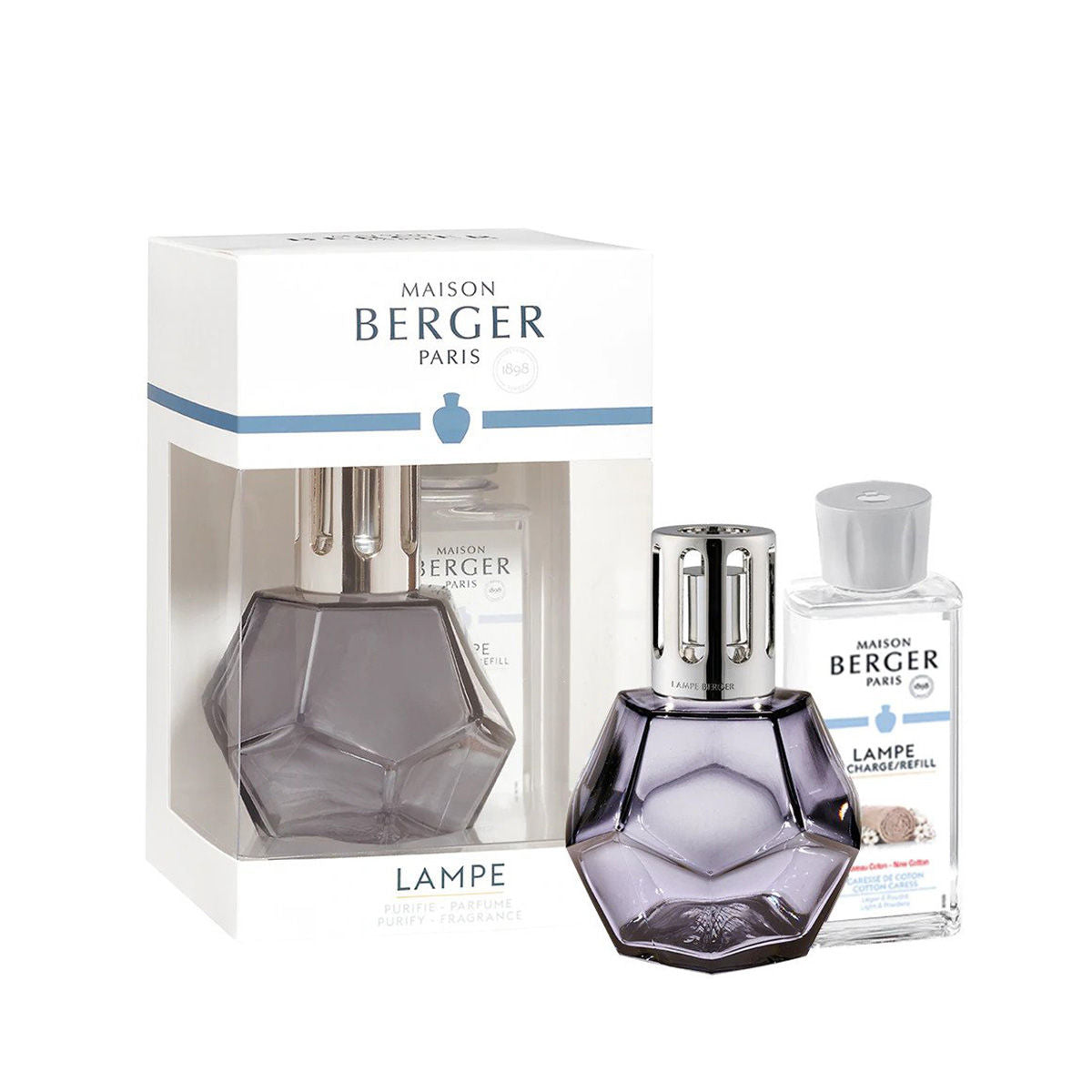 Maison Berger Glass Lamp Geometry Reglisse Vanilla & Musk Oil Diffuser