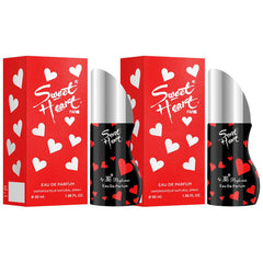 Sweet Heart Red Eau De Perfume 2pcs 120ml 4.0 Fl.oz.