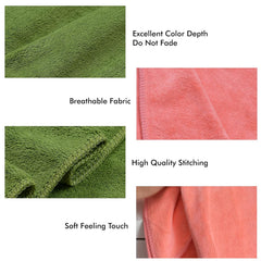 Yellow Weaves Super Soft Microfiber Hand Towels 400 Gsm | Gym & Workout Towels Set Of 3 (Multicolour)