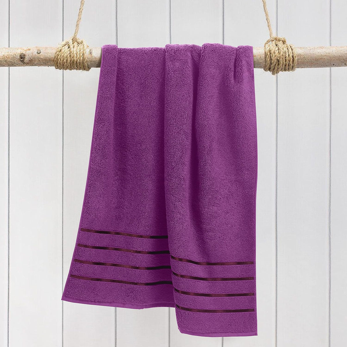 Spread Spain 100% Cotton Hand Towel 600 Gsm | Soft, Fluffy, Super Absorbent & Quick Dry Towels For Pool, Spa & Gym (Lilac)