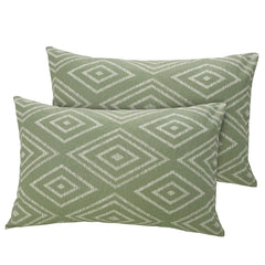 Super King Size Bedsheets 108 X 108 Inches With 2 Pillow Covers, White & Sage Green | Lightweight & Breathable Cotton Bedsheet