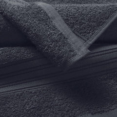 Boutiquo 100% Cotton 2 Bath, 2 Hand & 2 Face Towels 1800 Gsm | Eco-Friendly Towels For Men & Women Ultra Soft & Highly Absorbent - Charcoal Grey (Set Of 6)