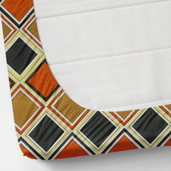 1 Double Bedsheet With 2 Pillow Covers Size 60 X 78 X 8 Inches, Multicolor | Cotton Feel All Around Elastic Fitted - Queen Size Bedsheets, Super Soft