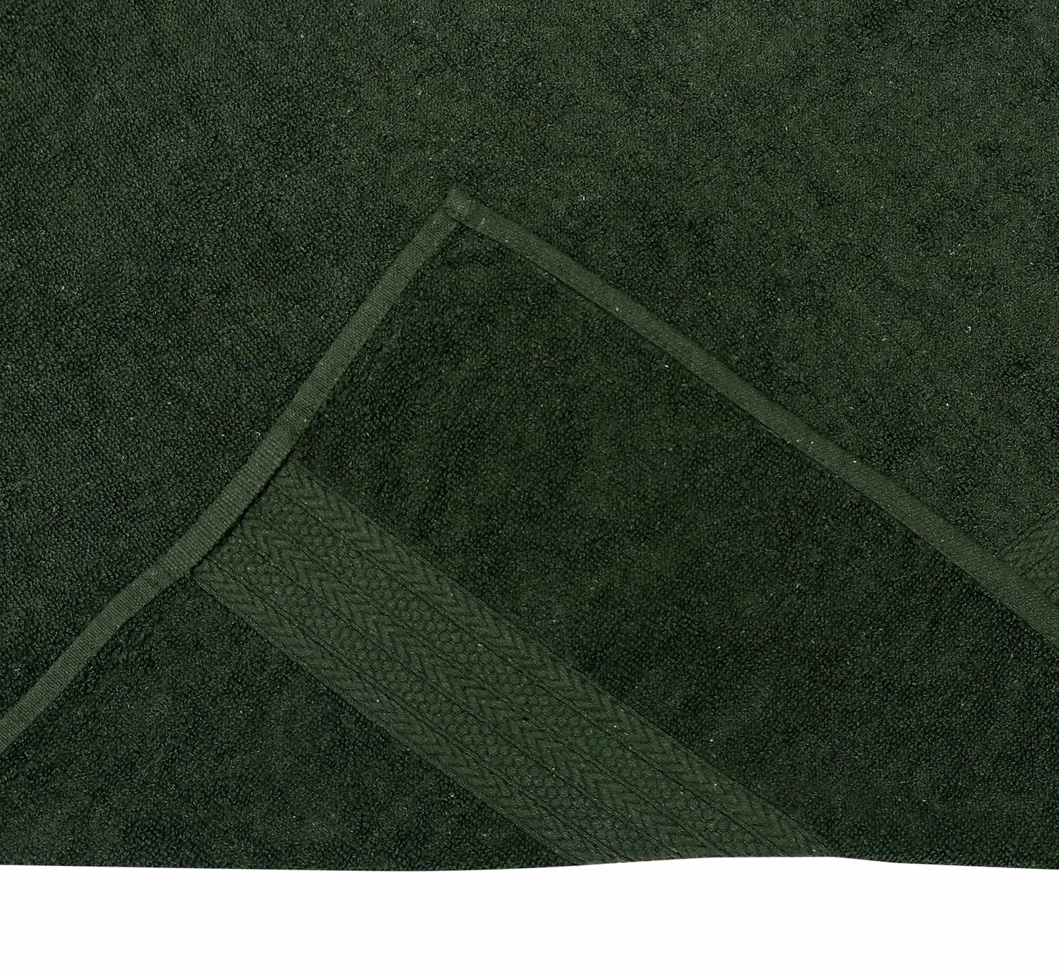 RD Trend 100% Cotton Bath Towels 500 Gsm | Soft & Absorbent Bath Towel For Men, Women Urban Comfort (Green)