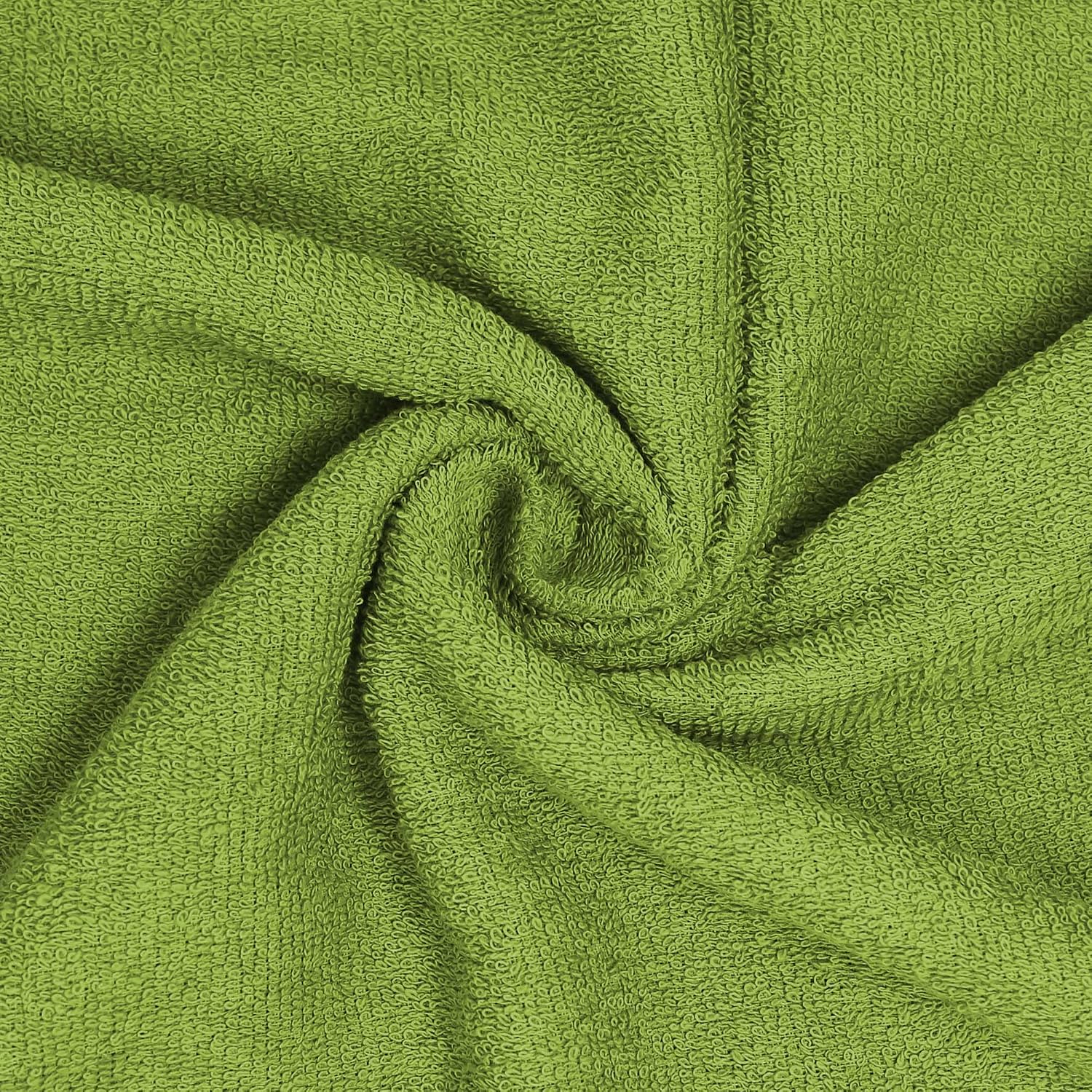Home Elegance Comfort Living Hand Towel 200 Gsm (Lime Green)- Pack Of 2