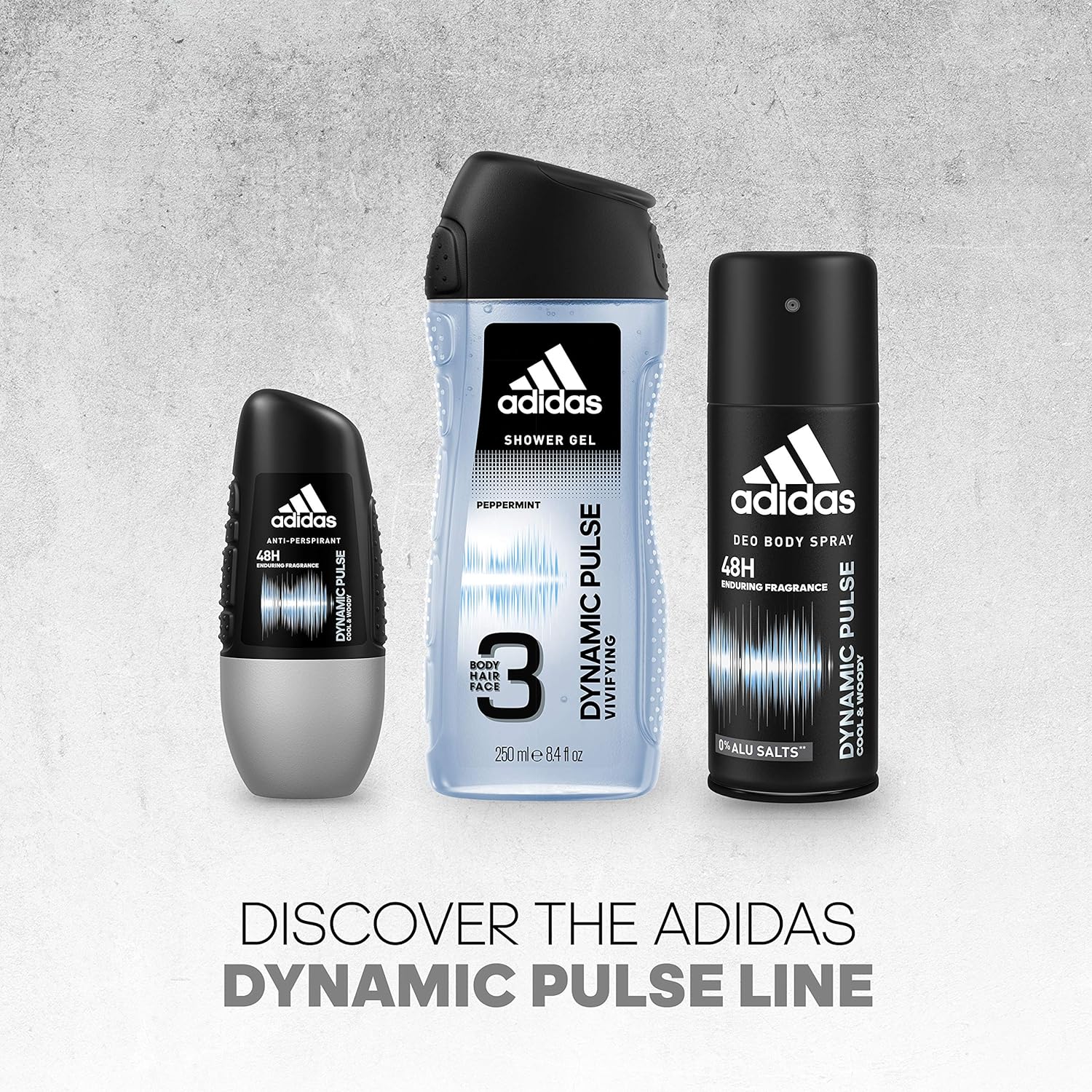 Adidas Dynamic Pulse Deodorant Body Spray 150ml 5.0 Fl.oz. Men Fragrance | 24H Fresh Boost