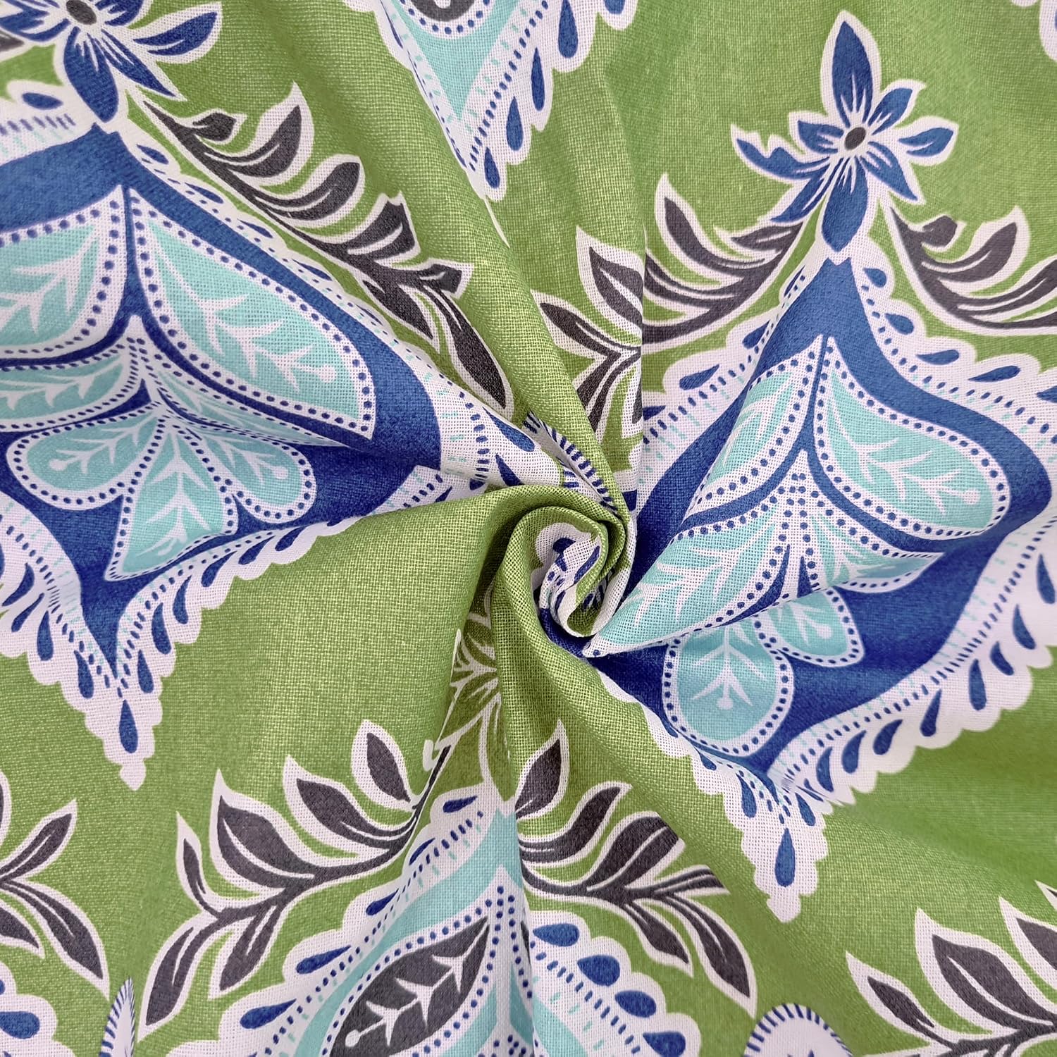 King Size Double Bedsheet With 2 Pillow Covers - 108 X 108 Inches, Light Green | Soft & Durable For Everyday Use - All Season Comfort