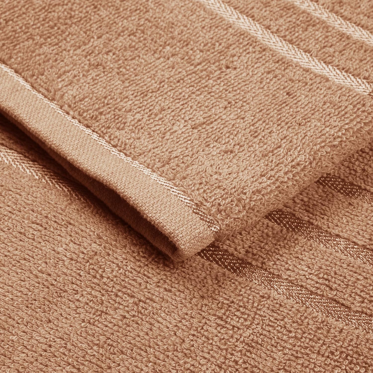 Story@Home Hand Towel 400 Gsm | 100% Cotton Ultra Soft Hand Towels For Men & Women & Kids | (Set Of 2) - Brown