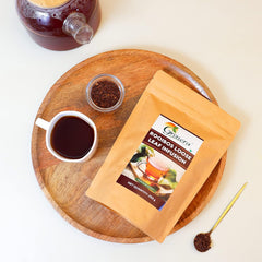 Grenera Rooibos Loose Leaf Infusion - 250gm, 8.8 Ounce | Herbal Dietary Supplement - Anti Oxidant Rich Tea | Caffeine Free, Gluten Free, Non GMO